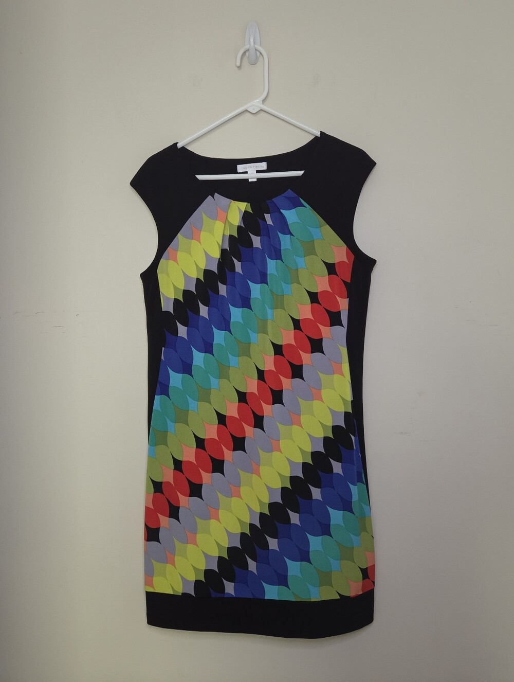 Women's London Times Multicolor Artsy Dress Sz 14